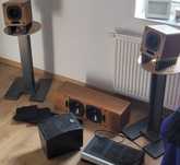 Kolumny hi fi  . T+A Seas .  Stratos S1 + w1 + img club 1top