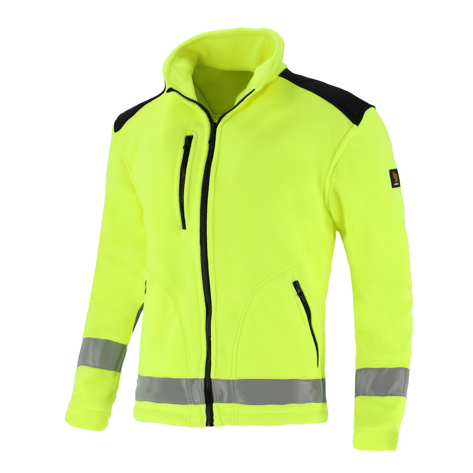 Bluza robocza. Polar. YELLOW HV. 340g ROZM L