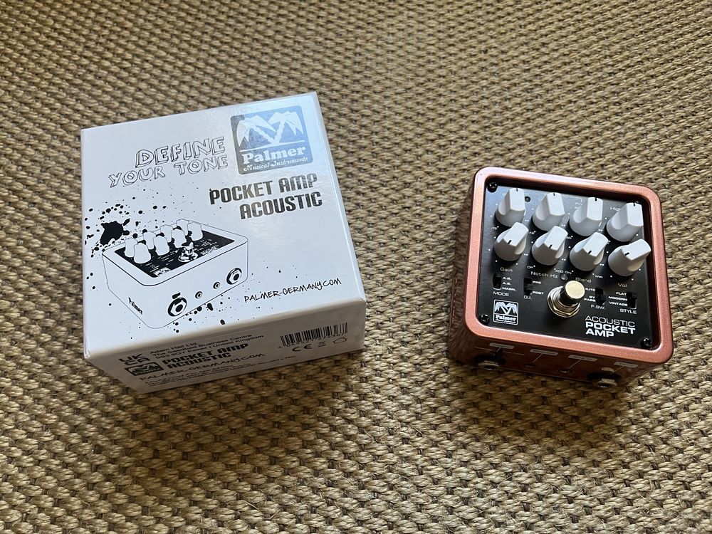 Palmer Amplificador - Pocket Amp Acoustic