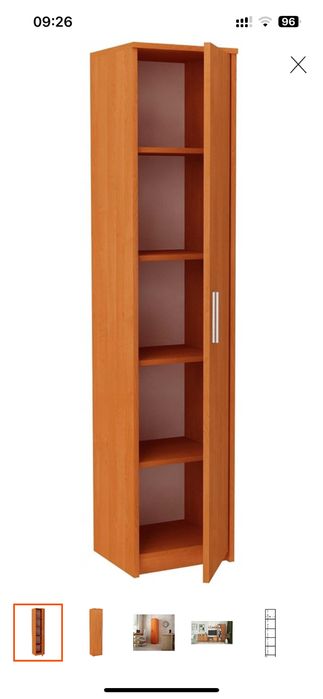 NOWA szafa z półkami - 5 kolorów 180x39x35cm OD RĘKI!!!