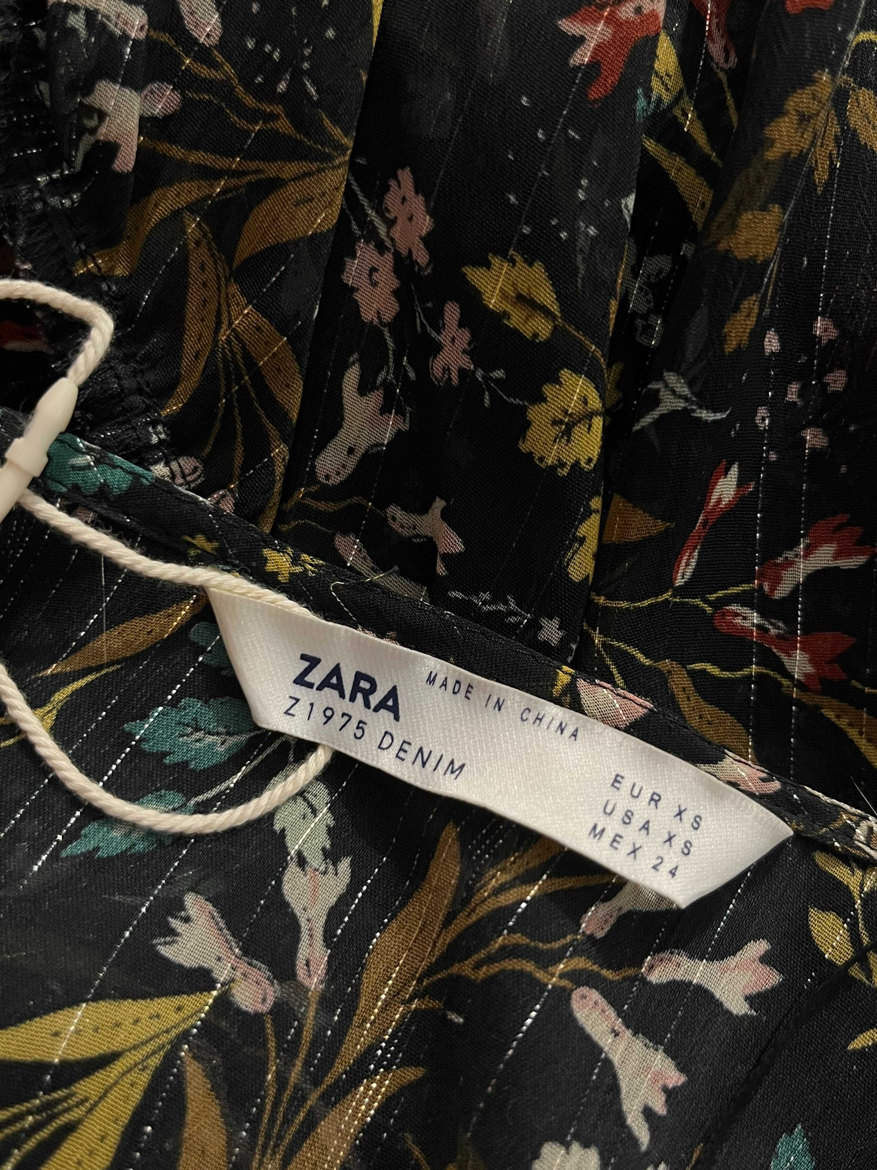 Nowa bez metki cienka koszula Zara XS 34