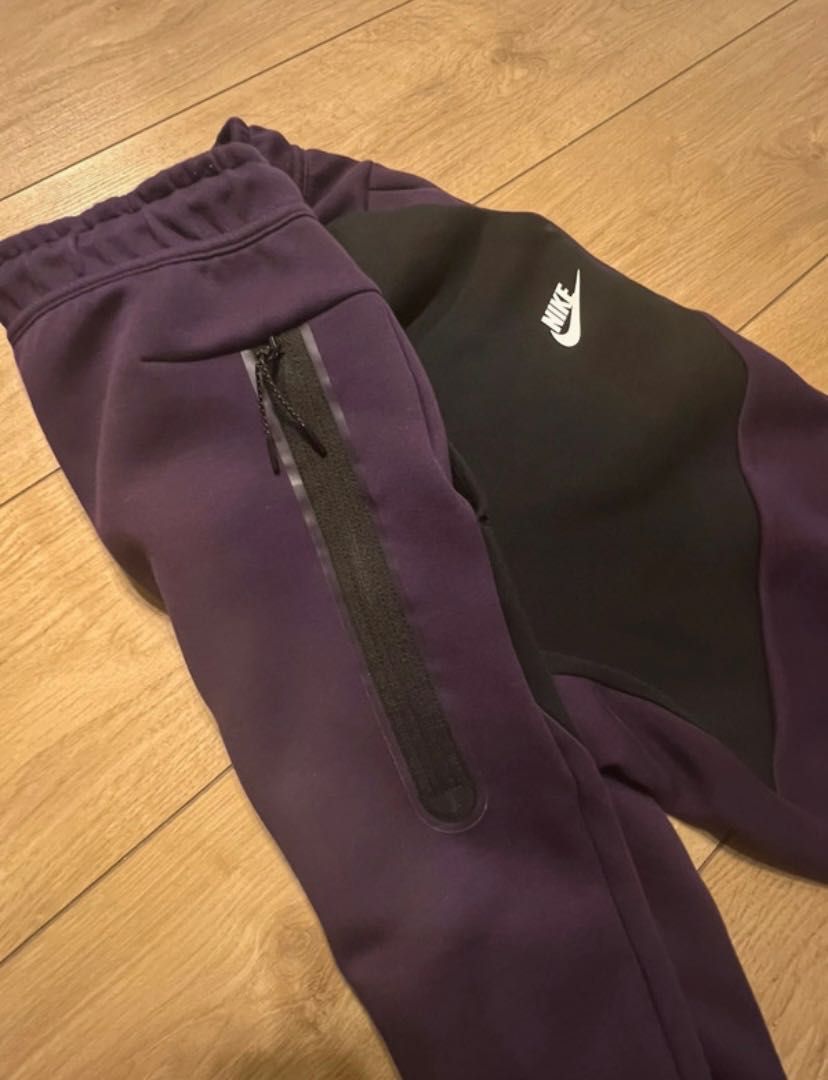 Tech Fleece Purple Black Rozmiar L