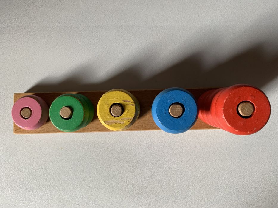 Brinquedo Didático de Madeira