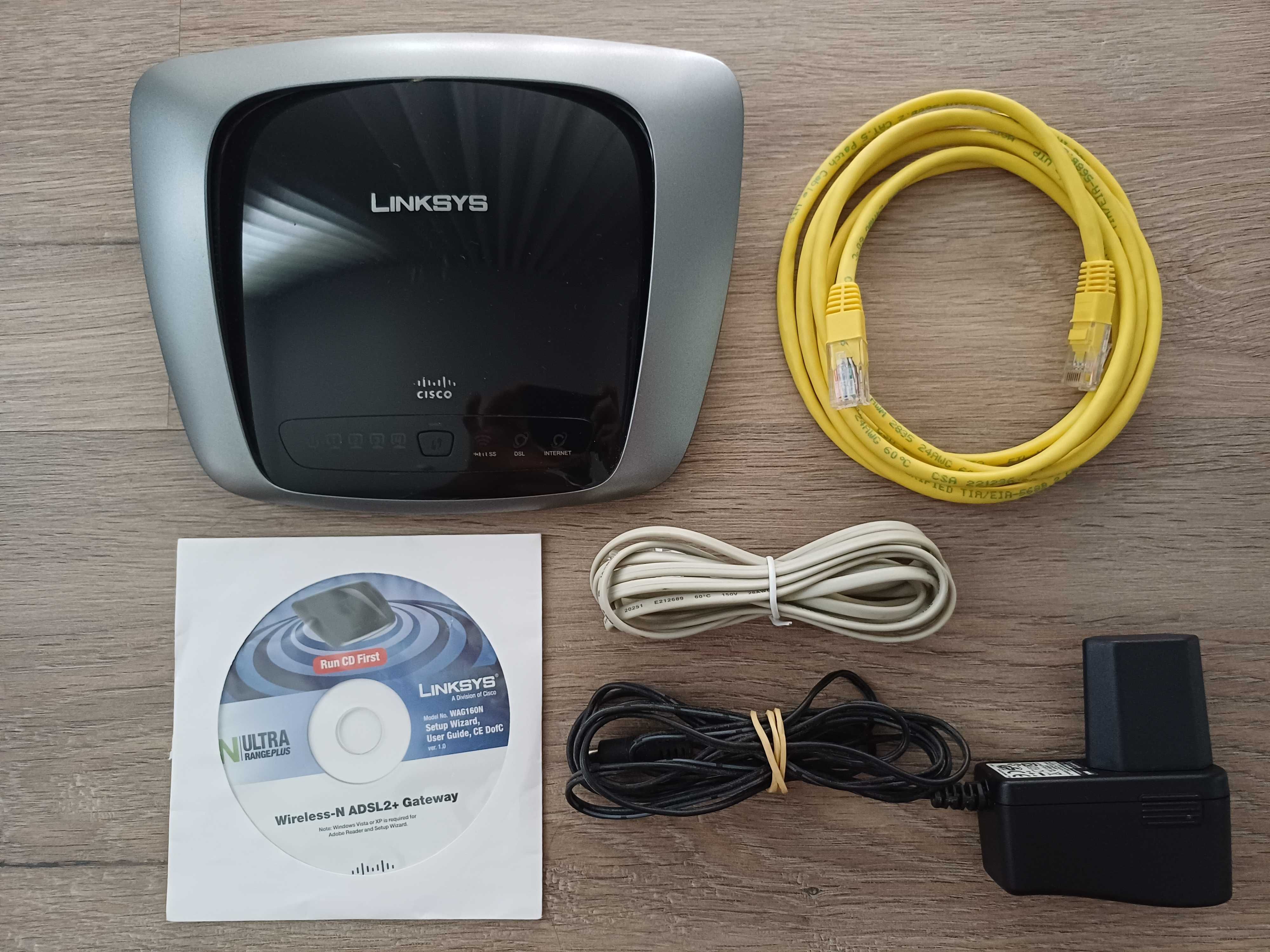 Modem router cisco linksys
