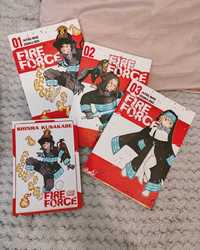 Fire Force Tomy 1-3 manga zestaw * anime japan Atsushi Ohkubo