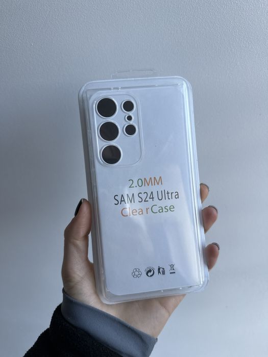 Etui przeźroczyste 2mm do SAMSUNG S24 ULTRA