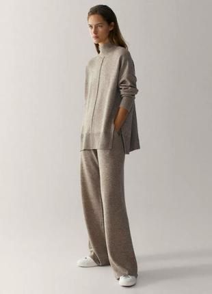 Вовняний Светр  гольф  Massimo Dutti   80% Lana , Wool