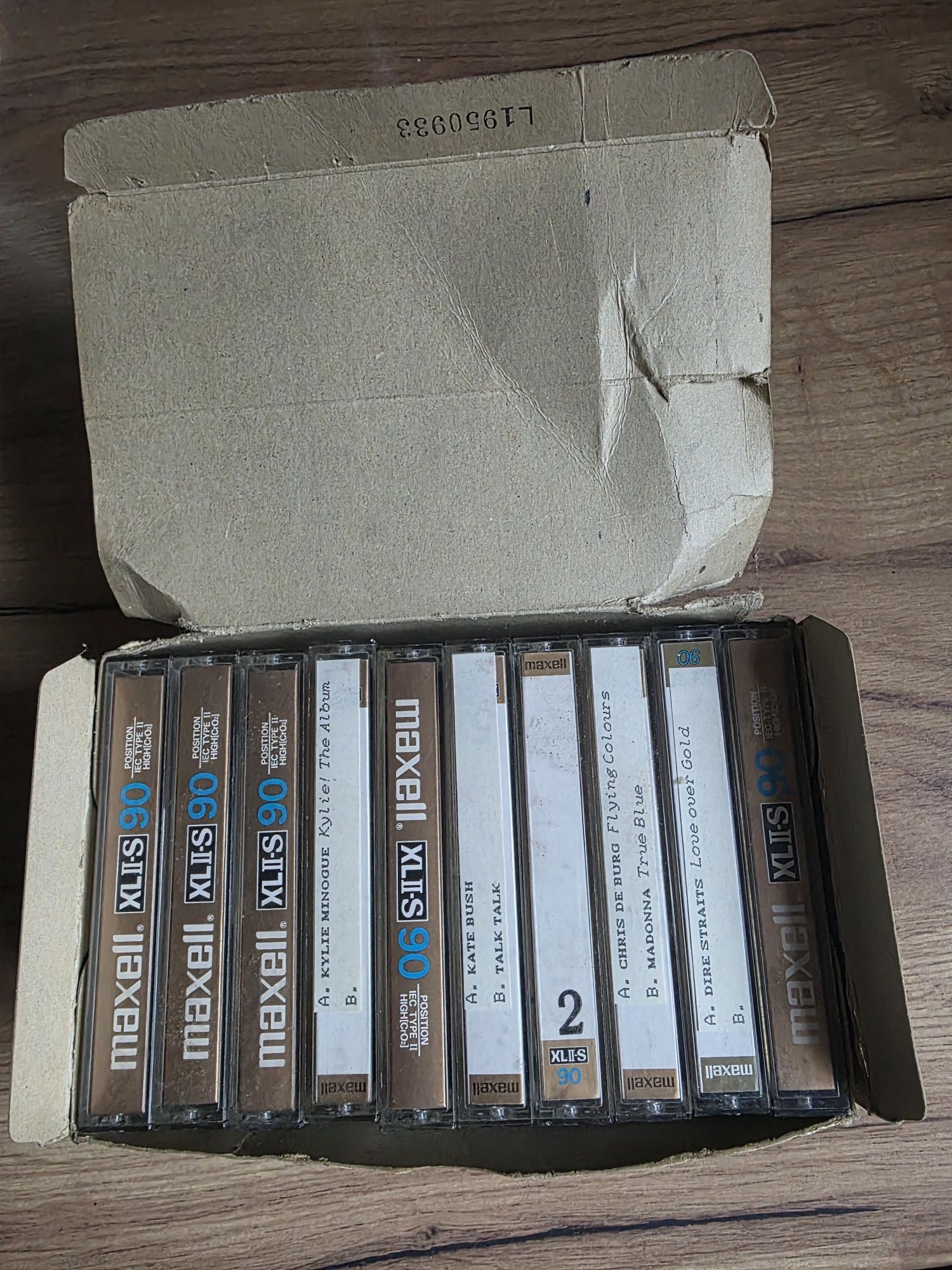 Kasety Maxell XL II-s 90 gold