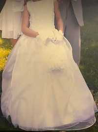prześliczna sukienka na bal,wesele, komunię rozm.116