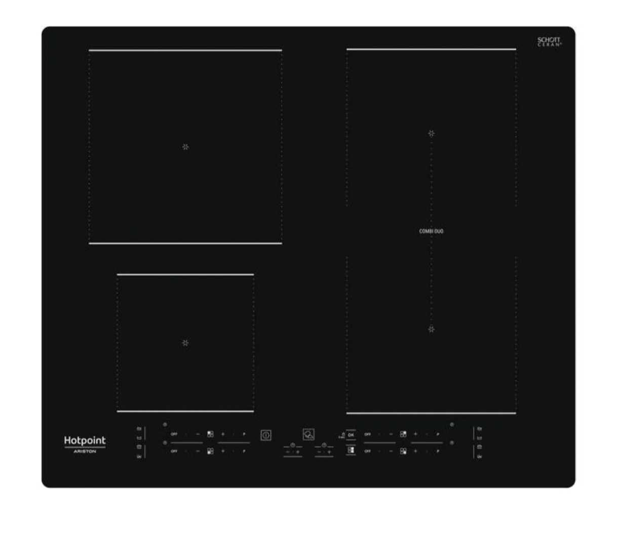 Placa de indução Hotpoint