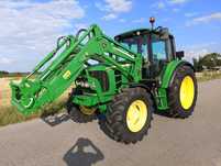 John Deere 6130 z turem JD 633, 6230, 6120, 6220, 5920
