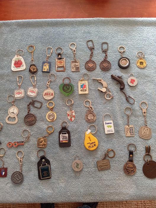 Colecção de porta chaves