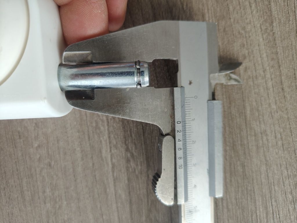 Kółka gumowane z hamulcem, meblowe, do łóżeczka trzpień 10mm