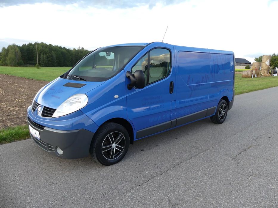Renault TRAFIC 2.0DCI*115KM*2014r.  Long*Klima*Oryginał*Serwis*3 osobowy