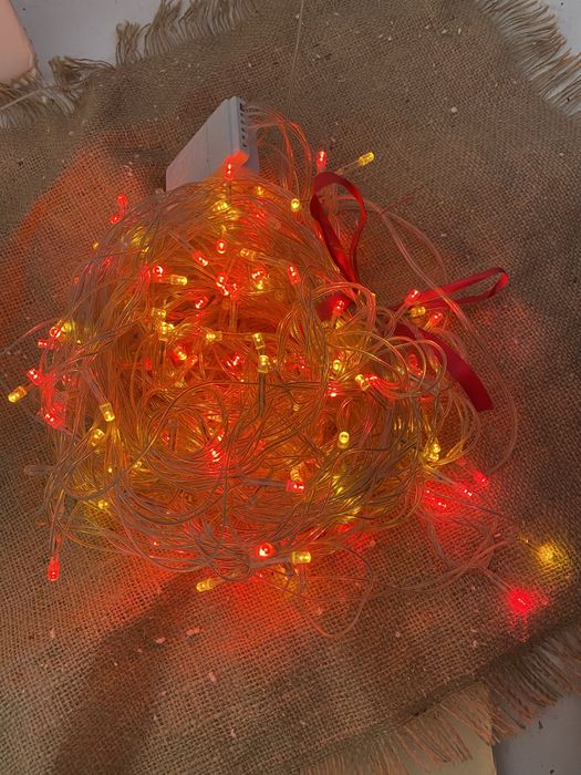 Grinaldas de Luzes de Natal