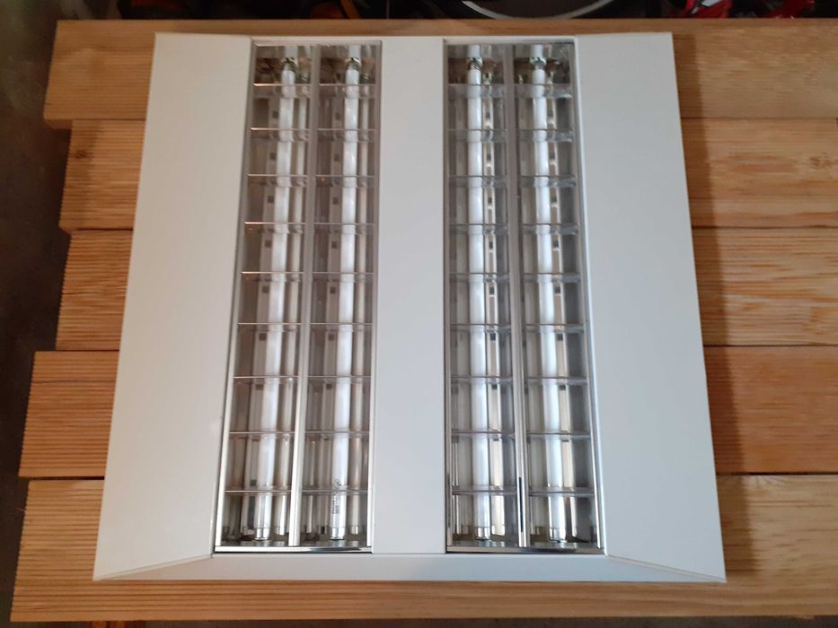 4 szt lampa rastrowa jarzeniowa 4x14W G5 IP20 CAPRI