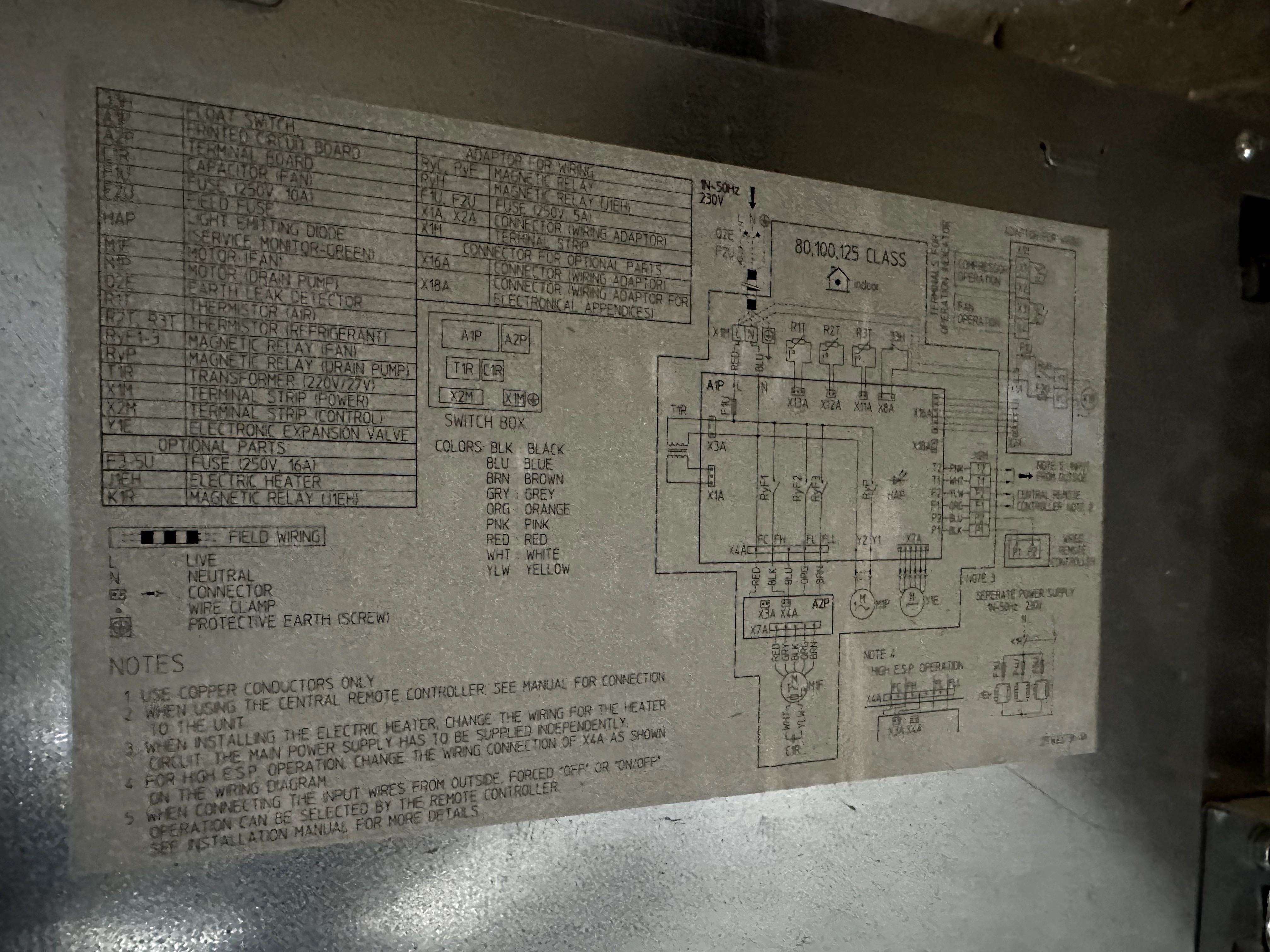 Ar condicionado Daikin FXSQ80M7V1B