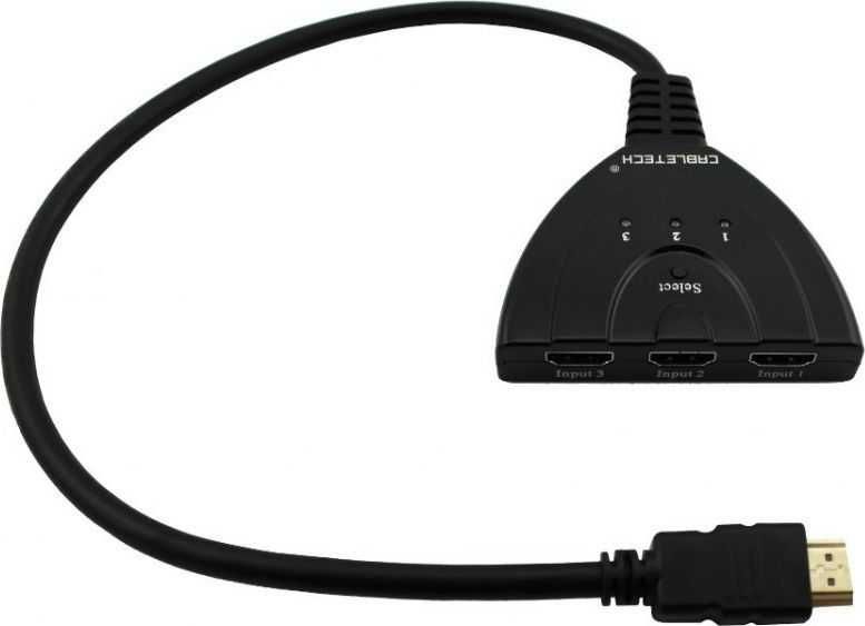 Rozdzielacz HDMI 3in1 Cabletech