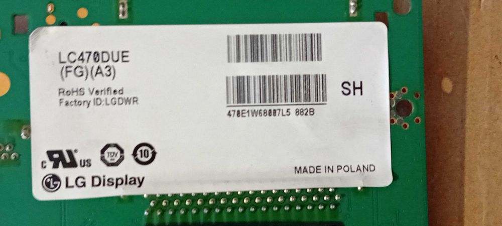 Placa para tv  LG 47lb5610