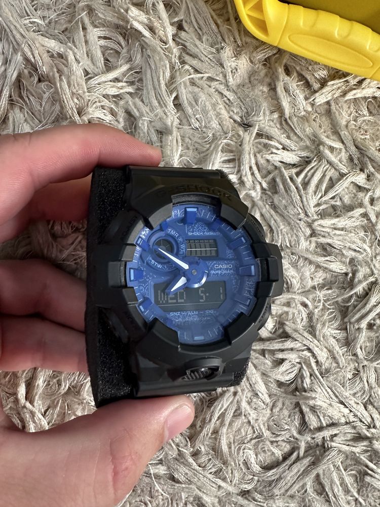 Casio G-shock GA-700BP-1AER jak Nowy Komplet z GW