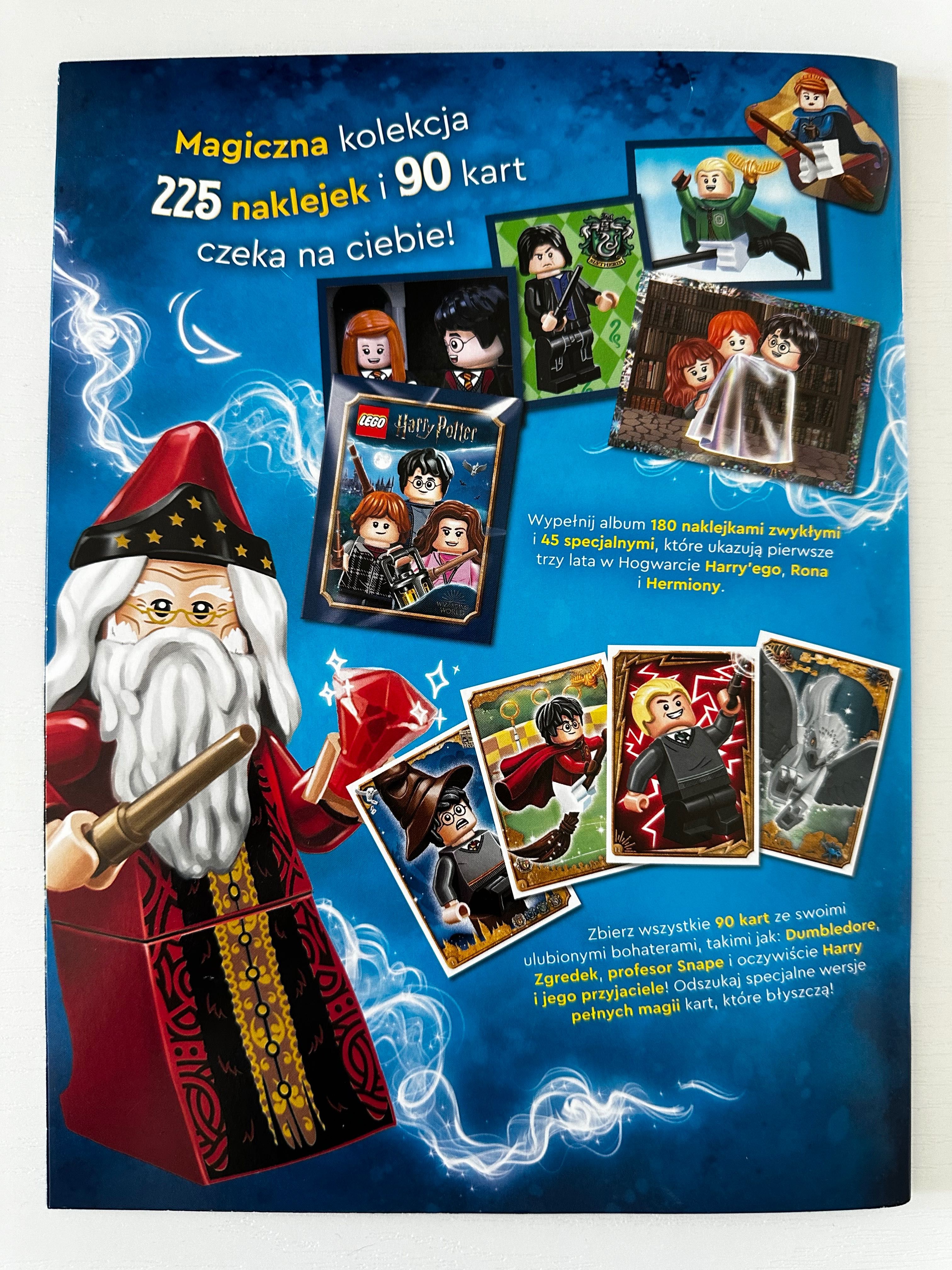 LEGO Harry Potter - Album z naklejkami oraz karty!!!