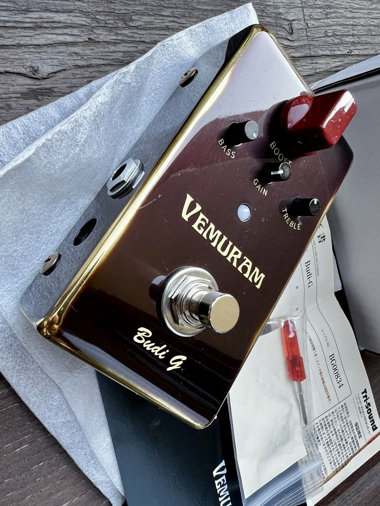 Okazja! VEMURAM - Budi G - overdrive booster eq preamp