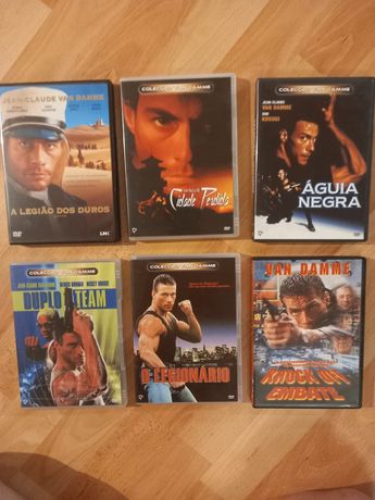 Seis DVDs de Van Damme