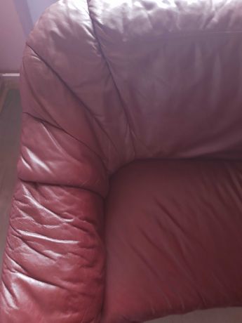 Sofa holenderska skórzana uszkodzona