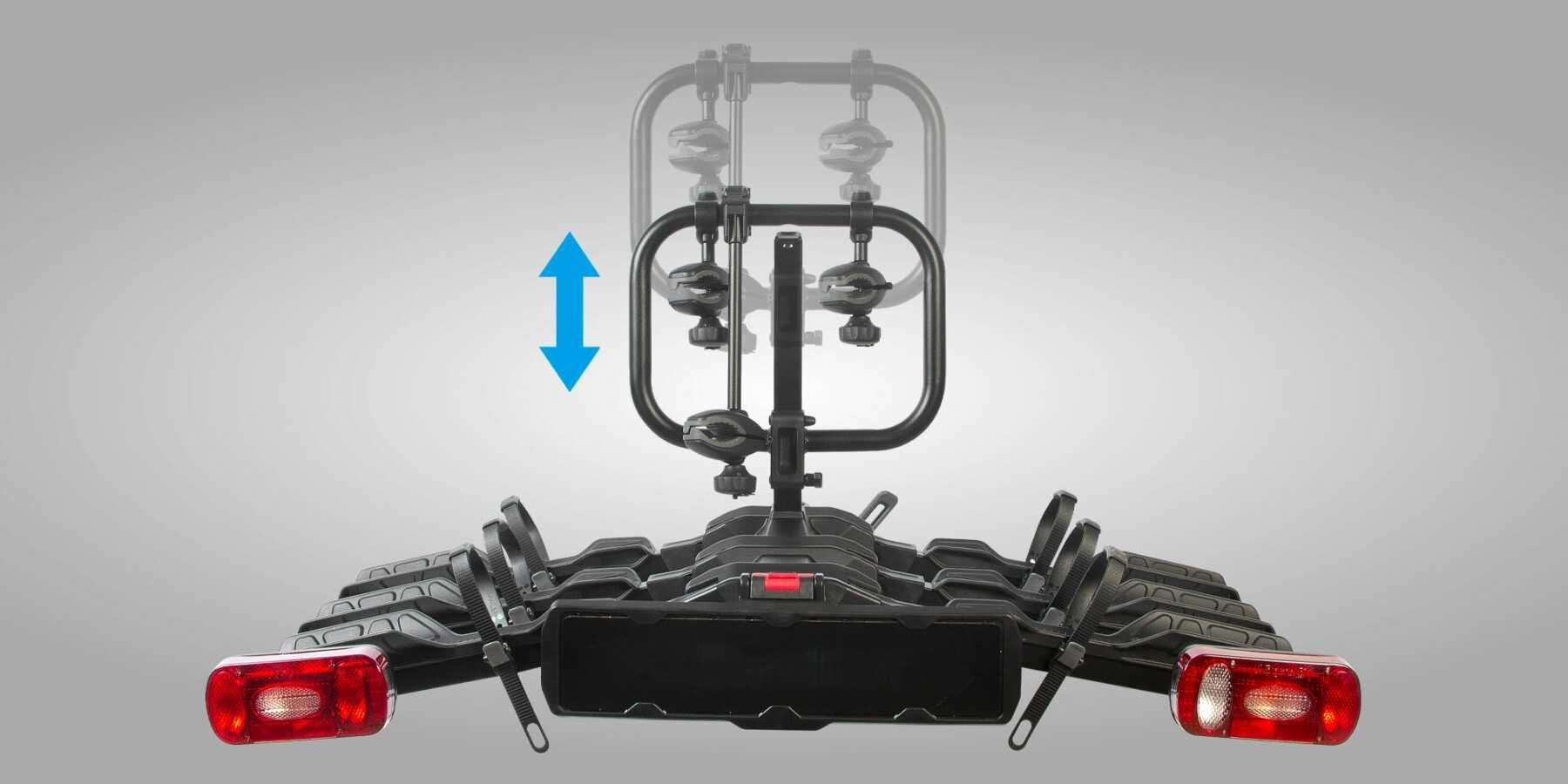 Bagażnik rowerowy na 3 rowery Platforma na hak Spider 3
