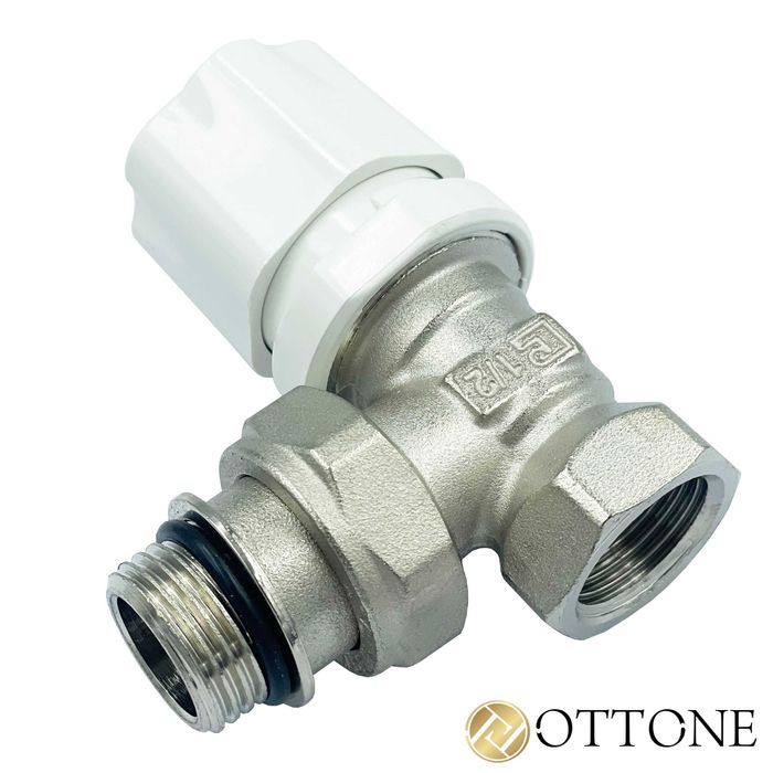 Zawór Grzejnikowy Termostatyczny Kątowy 1/2'' Zasilający Do Grzejnika