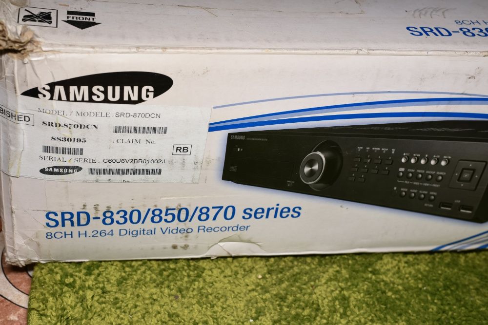 Видеорегистратор Samsung DVR SDR-870DCN 8каналов, 500гб