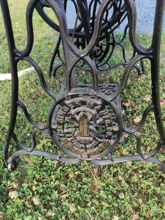 Maszyna do szycia Singer, retro, stolik żeliwny