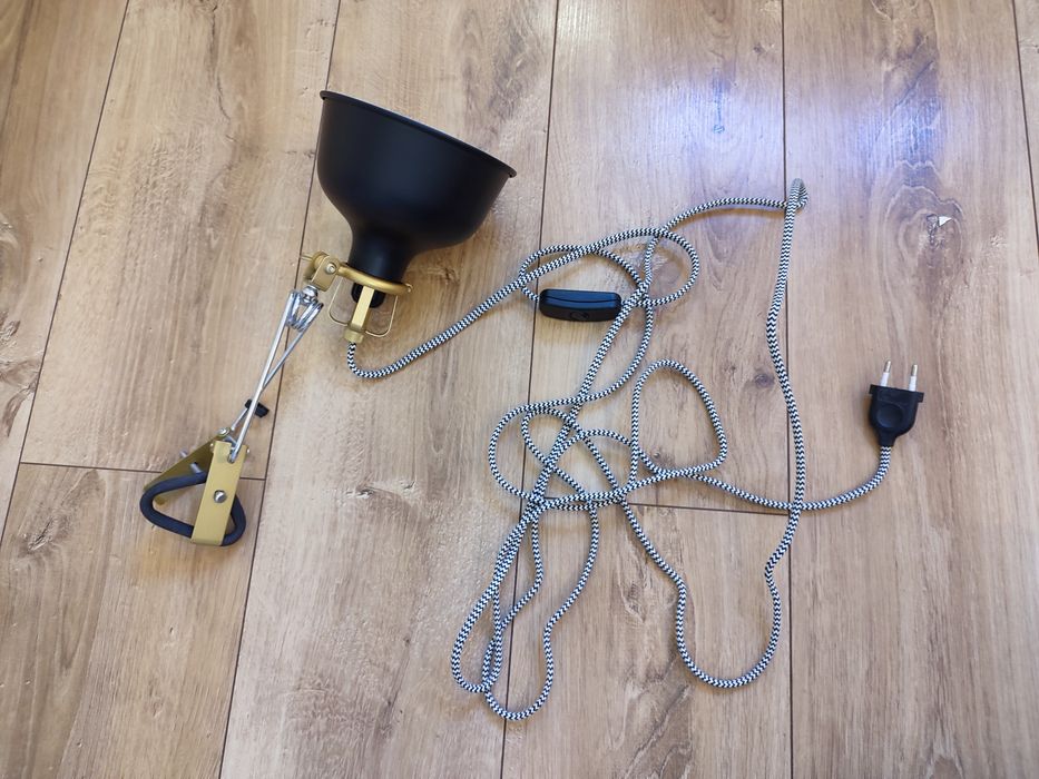 Lampa Ikea czarna RANARP