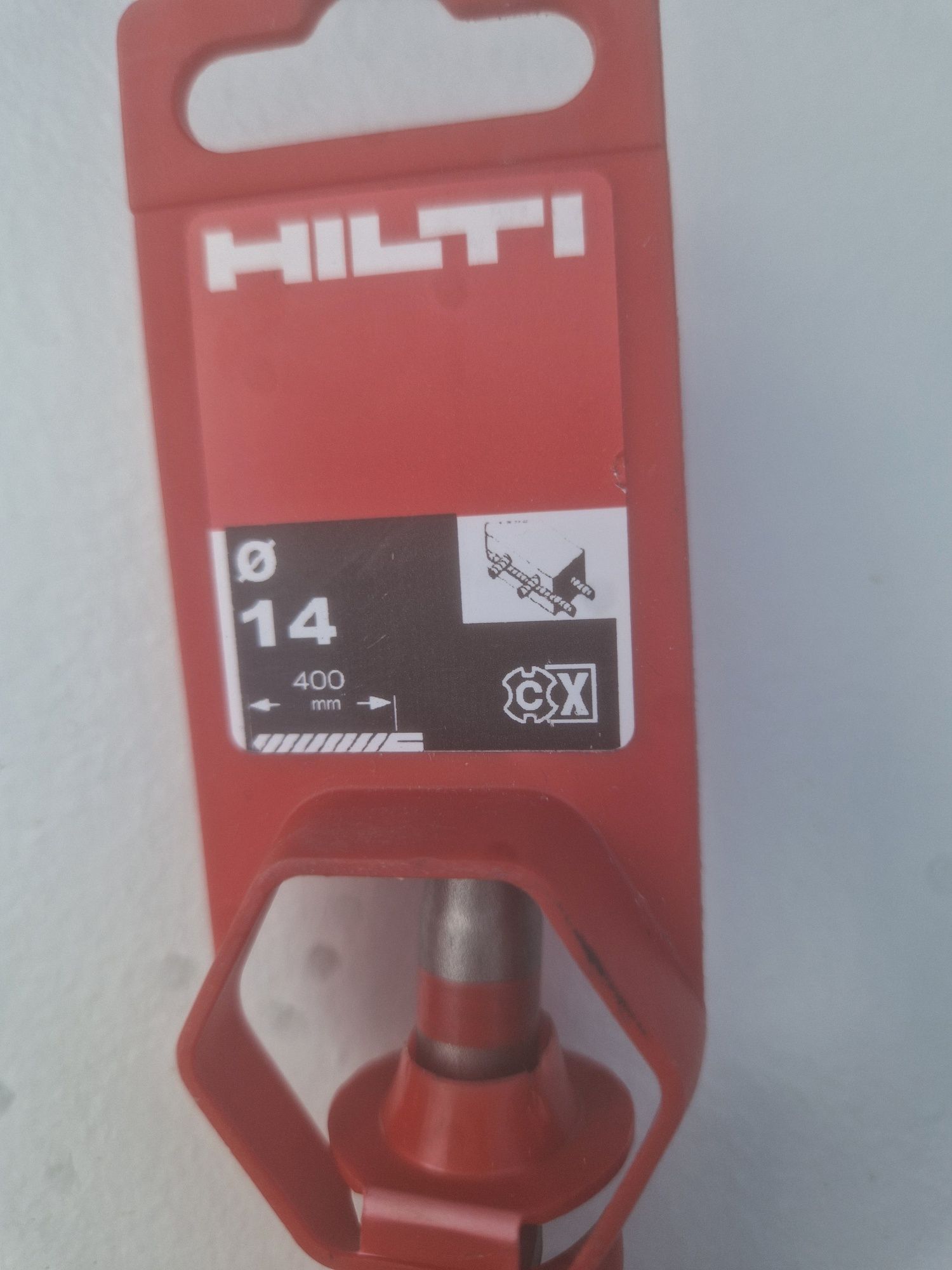 Wiertło hilti fi 14 długość robocza 40cm sds plus TE-CX