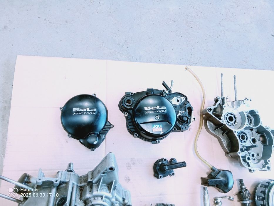 Beta factory rr50 enduro silnik części silnika
