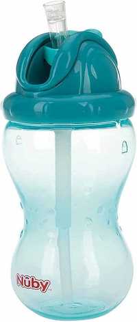 Nuby  Flip It cup aqua 360ml 12m+ kubek, bidon butelka dla dzieci nowe