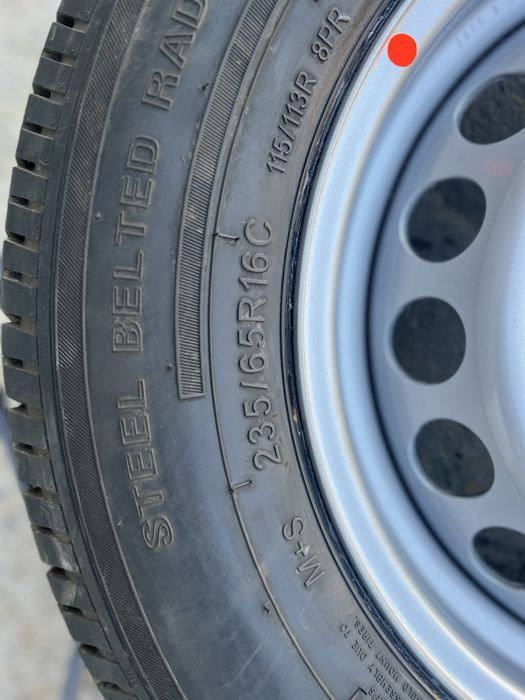 комплект запаски спрінтер w906-907 crafter 235/65/16c диск ет54 6/130