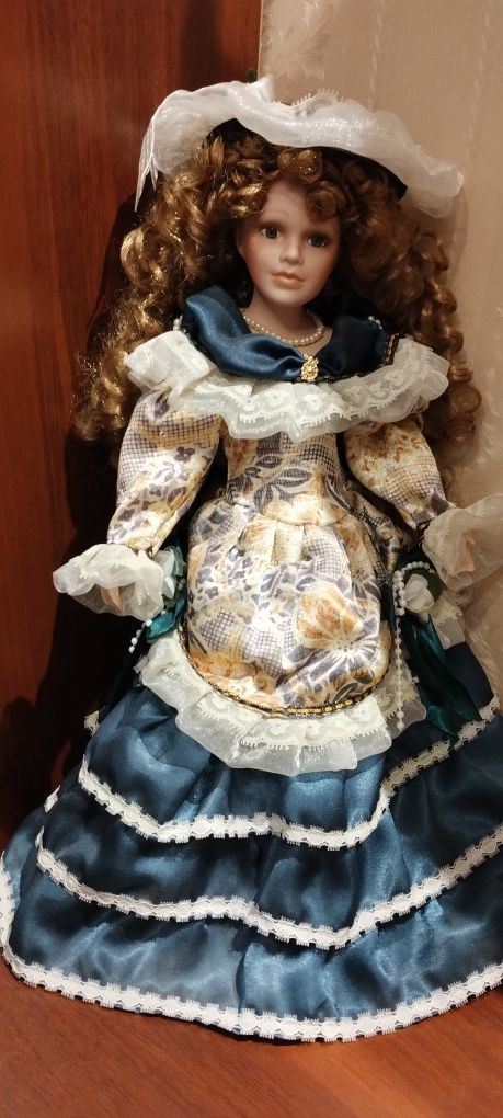 Кукла, коллекционная Porcelain doll (керамика).