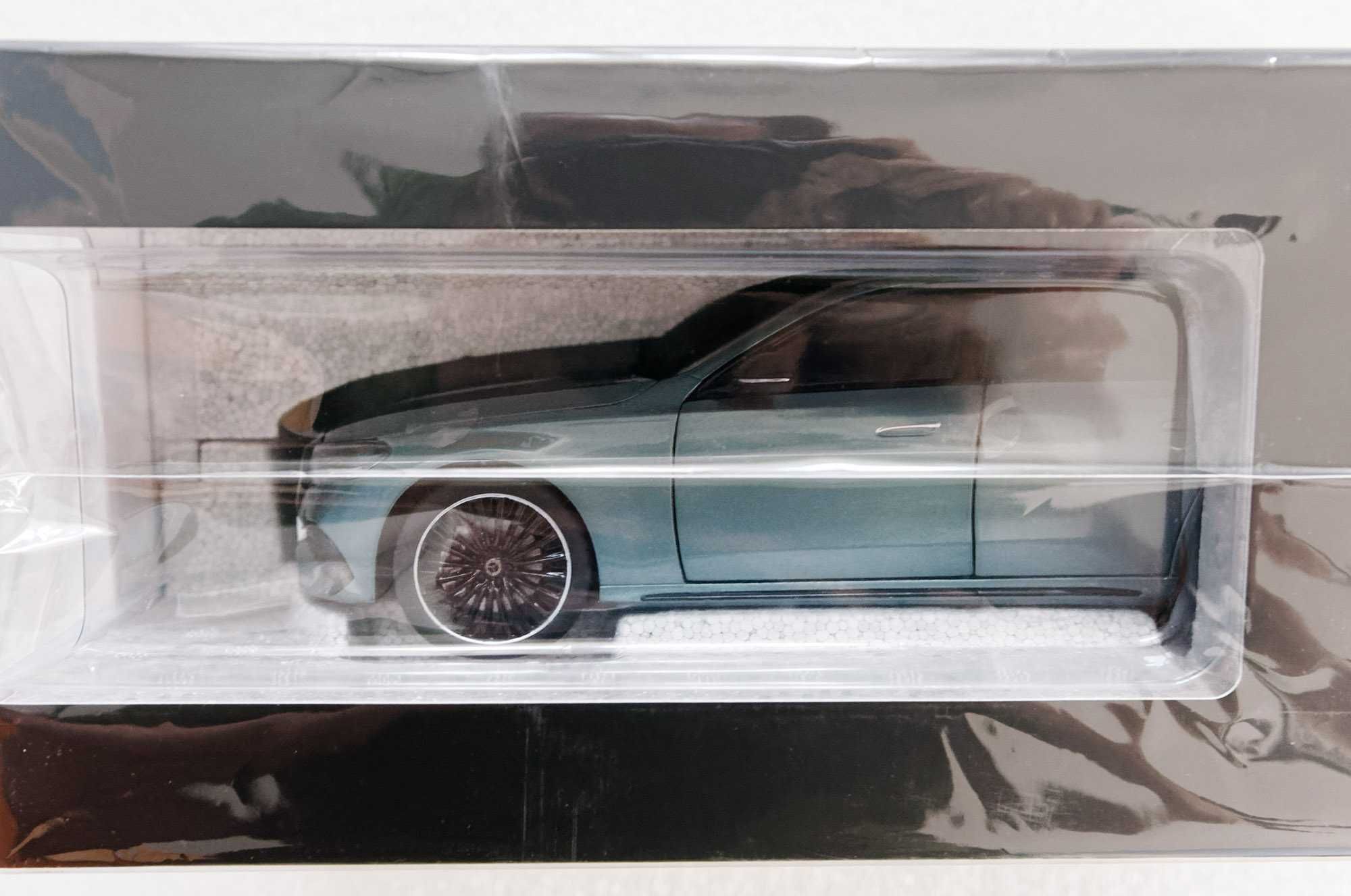 1:18 MERCEDES-BENZ W214 E Class Klasse verde silver dilerski NOWY