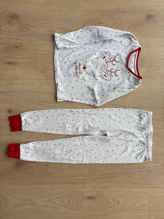 Paka ubrania 122/128 sukienki bluzki długi rękaw spodnie bluzy