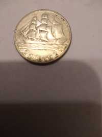 Kolekcjonerska moneta 2 zł żaglowiec 1936r.