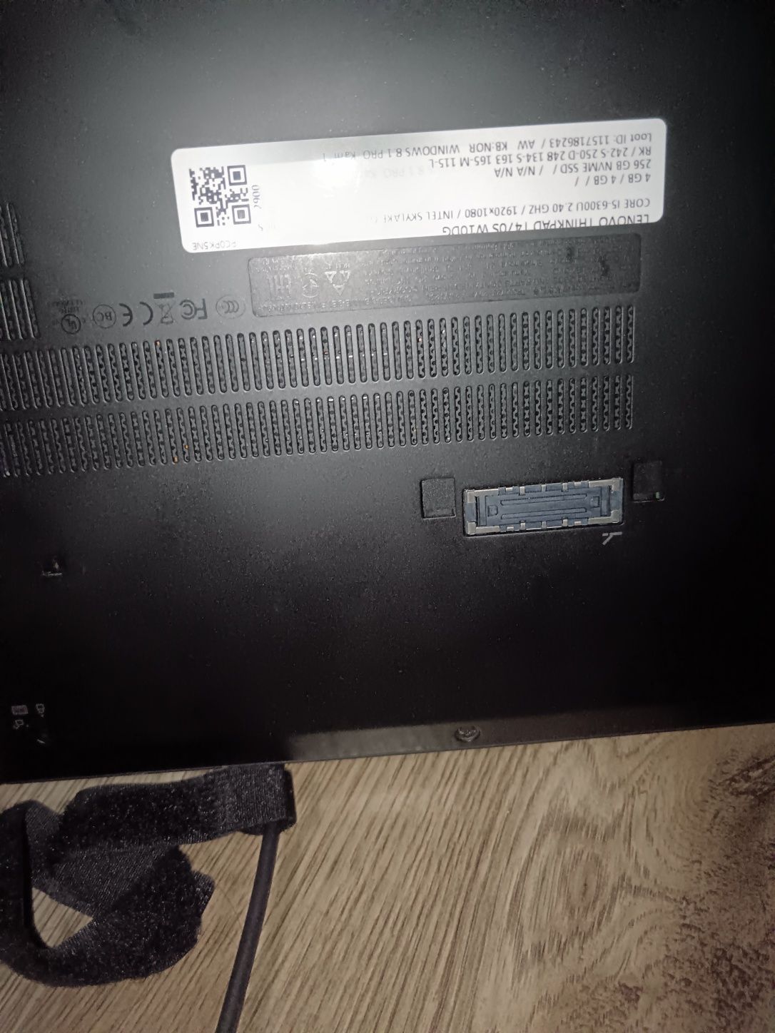 Laptop ThinkPad w dobrym stanie