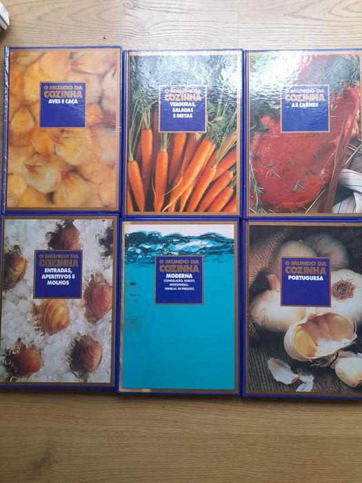 Conjunto Livros Mundo da Cozinha