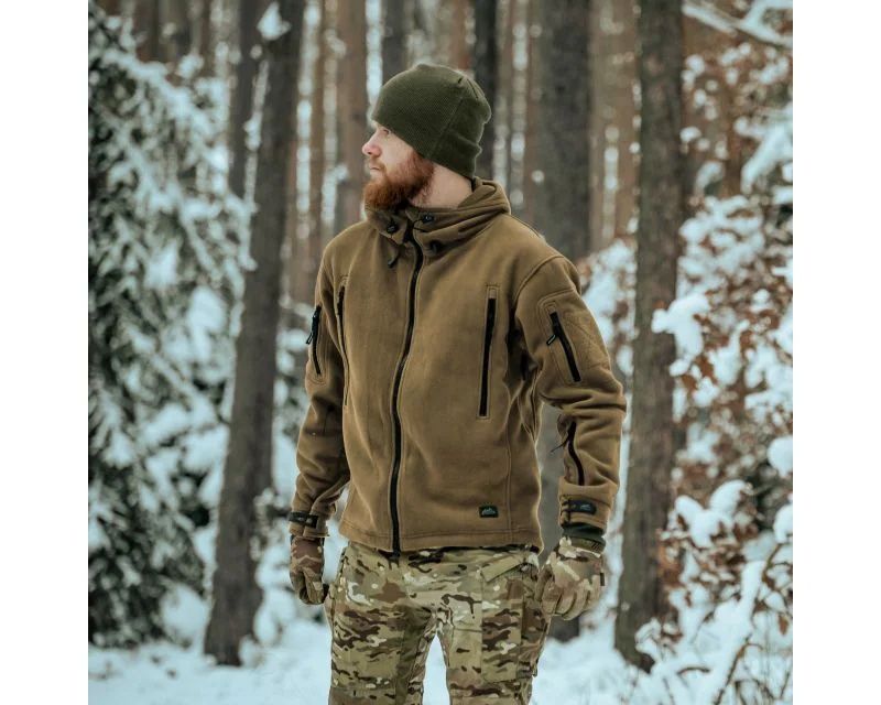 Кофта флісова Helikon-tex Patriot Coyote,флисовая куртка хеликон койот