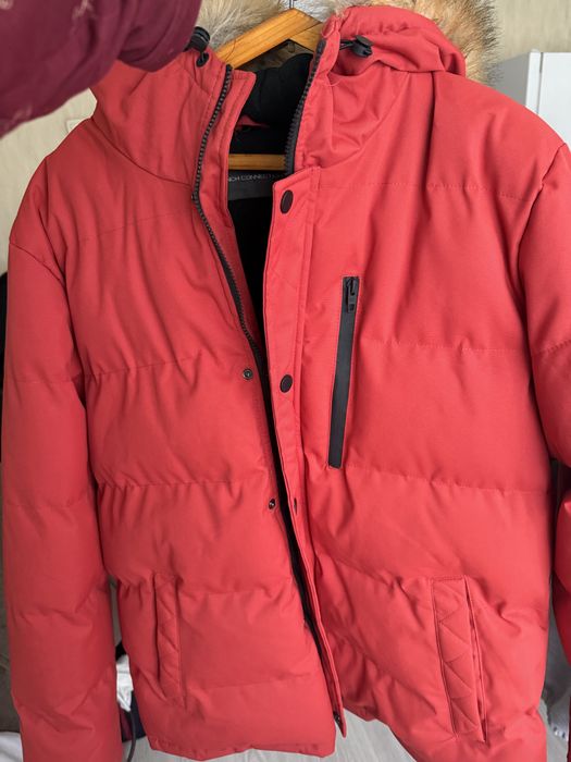 Куртка чоловіча хл, червона. Зимова