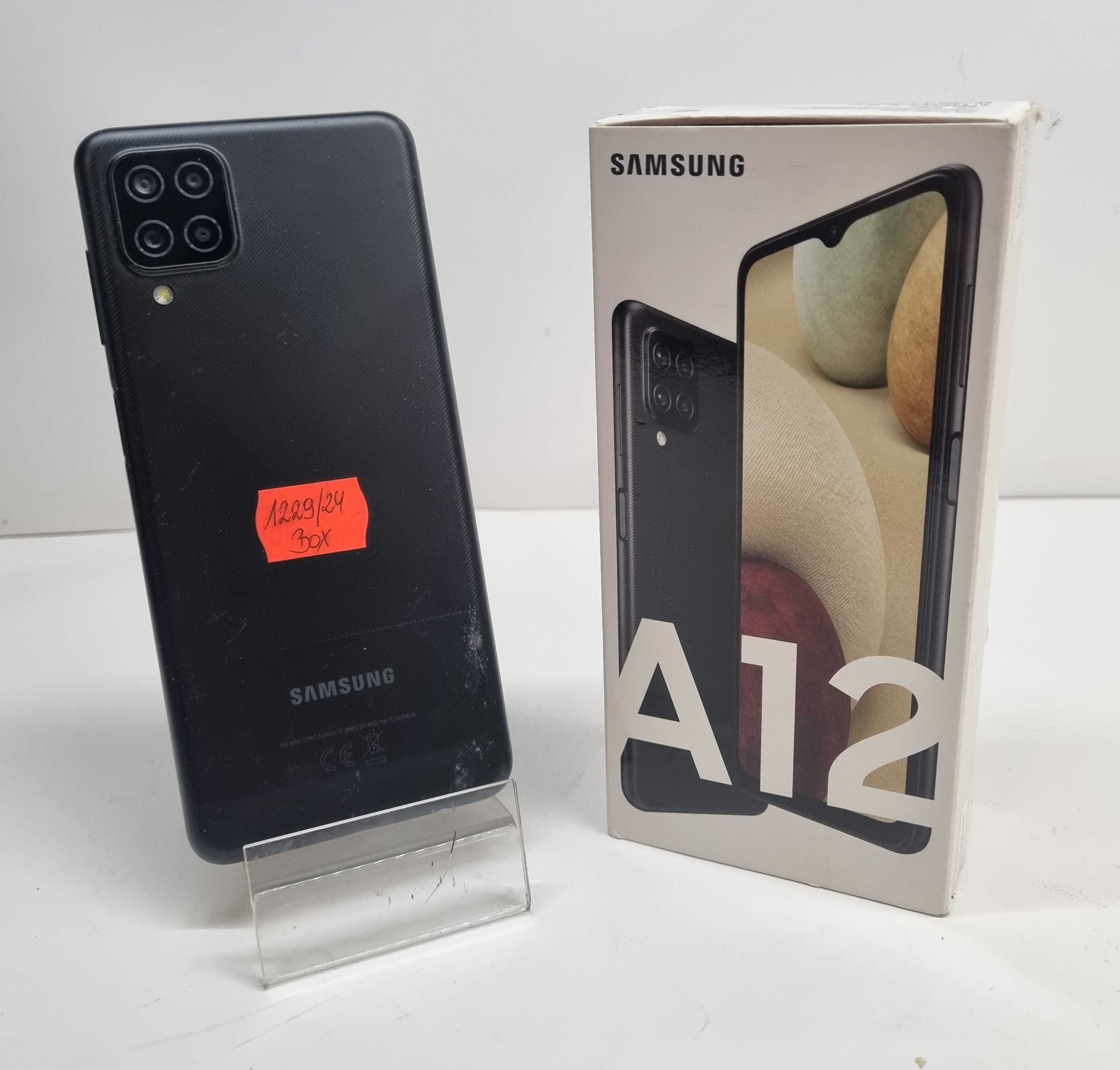 1229/24 Telefon komórkowy - Samsung Galaxy a12 - pudełko