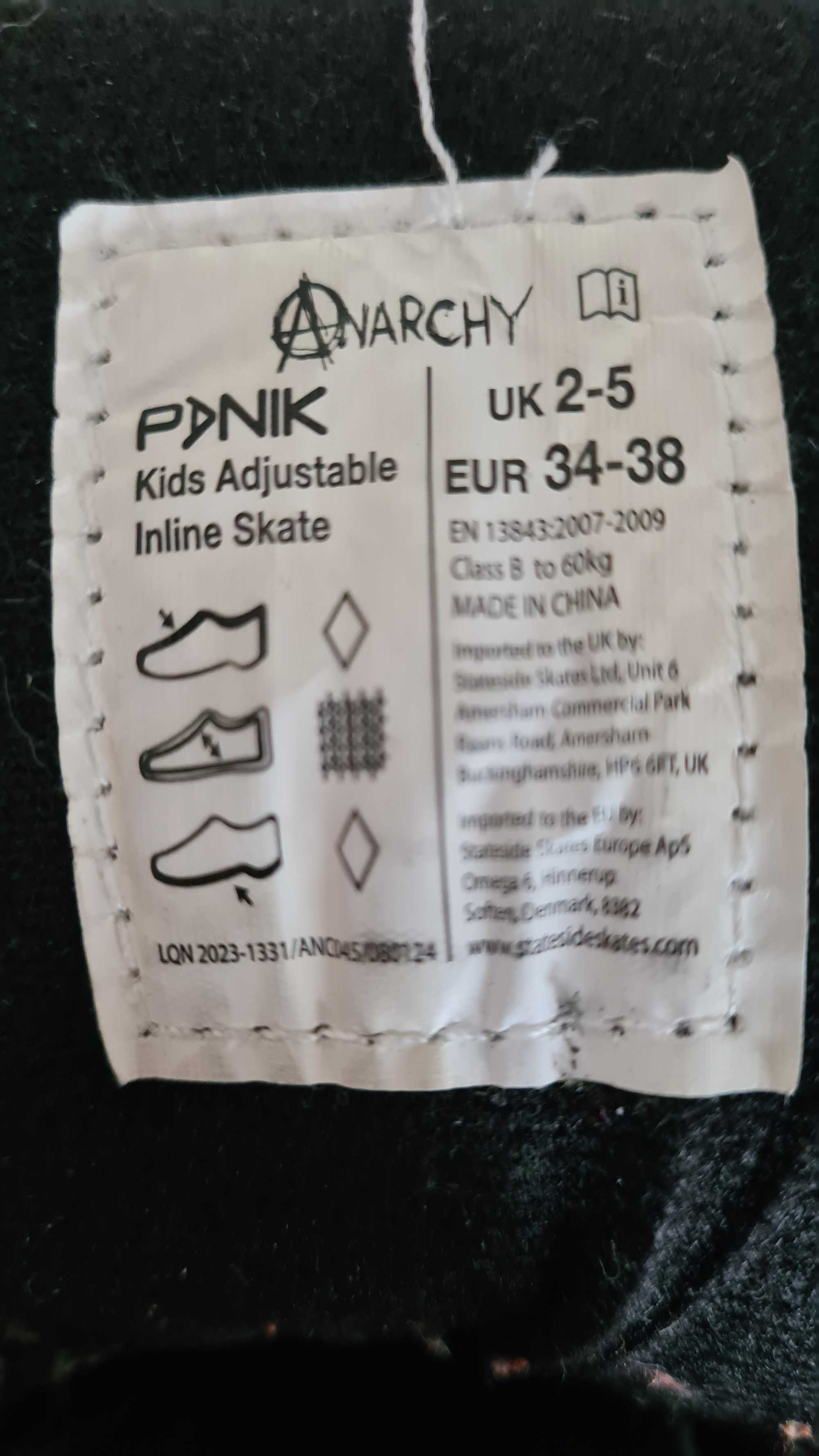 Rolki Agresywne ANARCHY Panik III