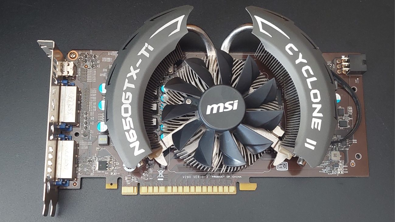 Відеокарта MSI GTX 650 Ti 1 GB DDR5 ( 128 BIT )