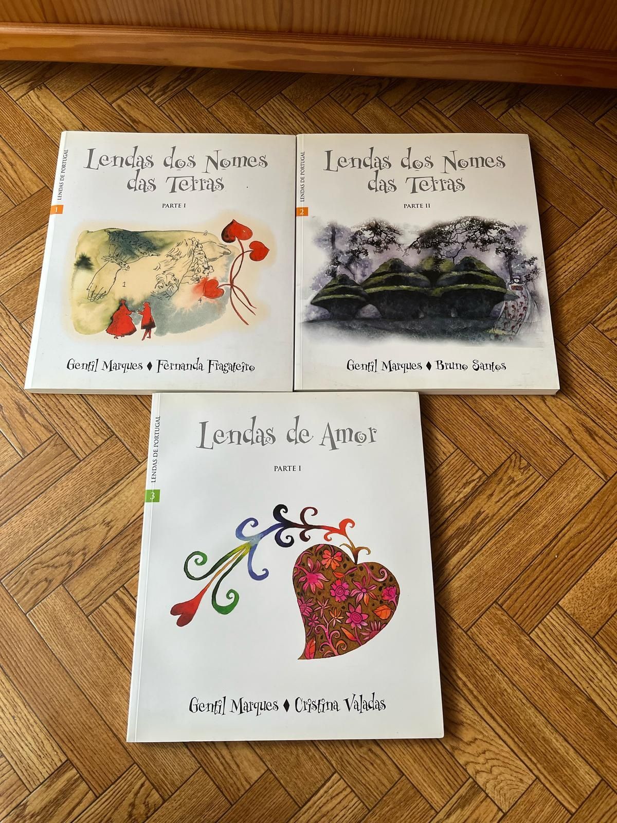 Livros "Lendas de Portugal"