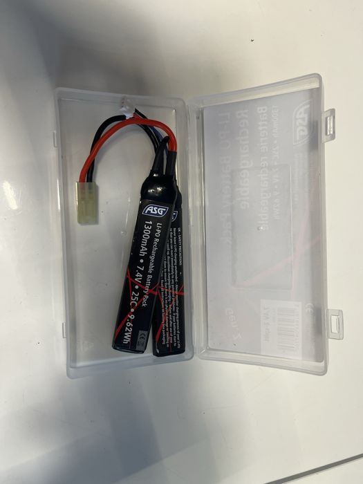 akumulator li-po 1300mah 7.4v ASG